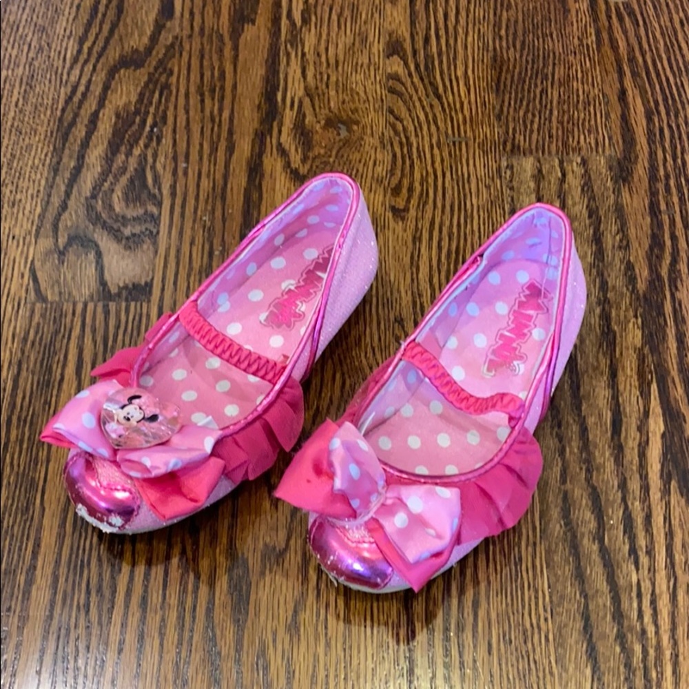 Disney Minnie Mouse Costume Shoes Children’s 9/10